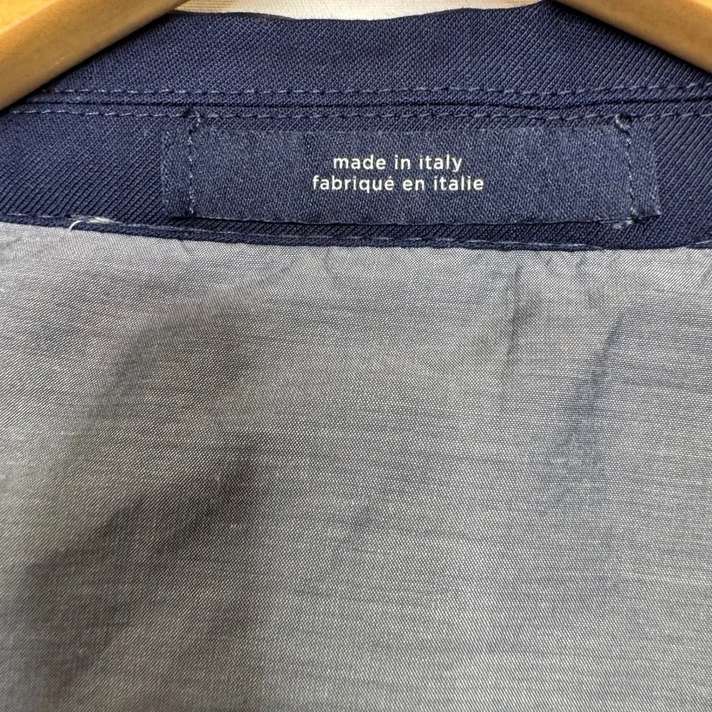 1901 Mens 42R Navy Blue Wool Blazer Sport Coat Made in Italy NEW